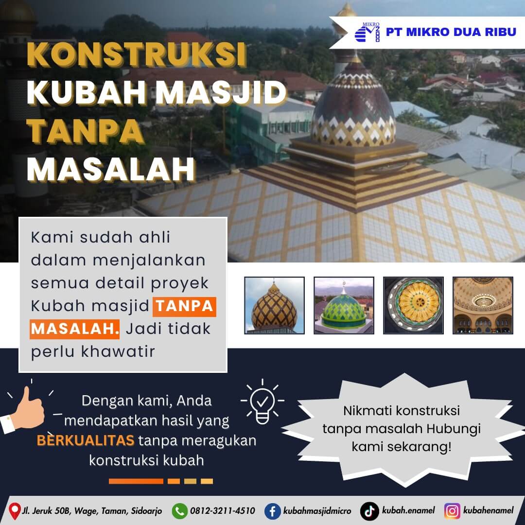 Kubah Masjid Premium